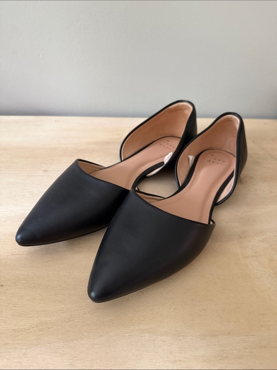 a new day Shoes - a new day Black Pointed D'Orsay Flats